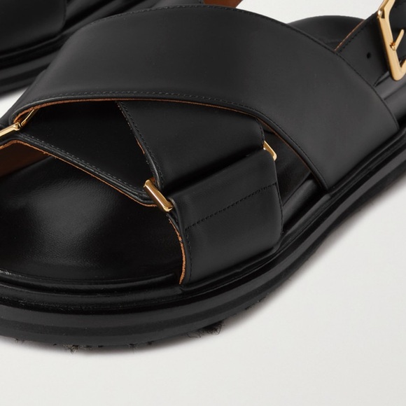 2025 Marni Fussbett leather slingback sandals size 40
